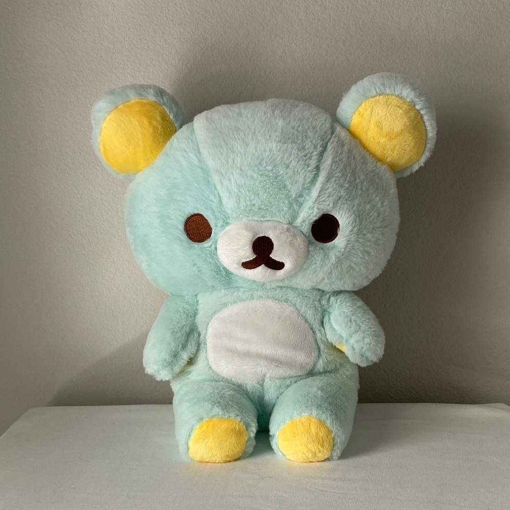 Rilakkuma Pastel Mint Bear Plush